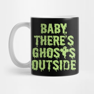 Funny Halloween Ghost Trick Or Treat Slogan Funny Meme Mug